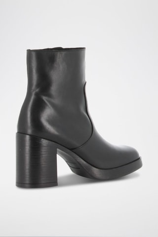 Bottines en cuir Laurel - Noir