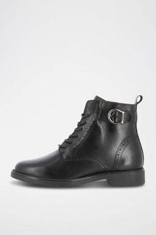 Botins em couro Blondinette 2 - Preto