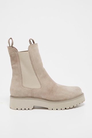 Botins Chelsea em nobuck Urbanie Cinzento