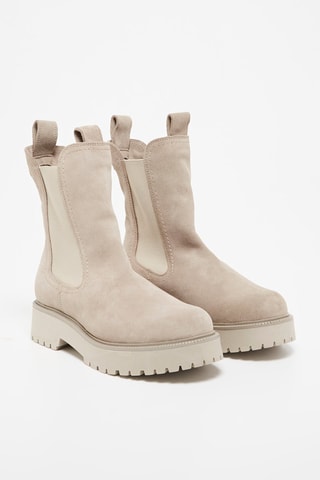Botins Chelsea em nobuck Urbanie Cinzento