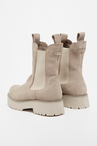 Botins Chelsea em nobuck Urbanie Cinzento