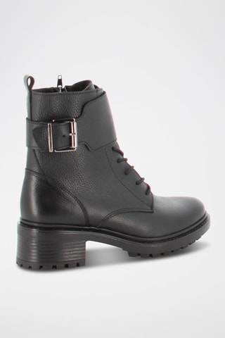 Bottines en cuir Enlace - Noir