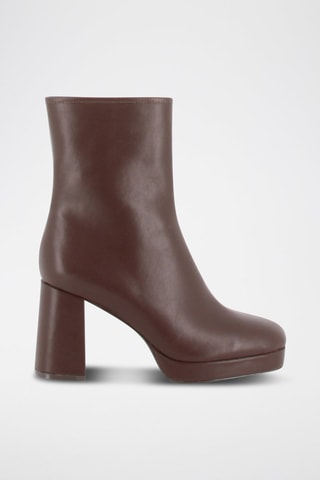 Bottines en cuir Sonata - Marron