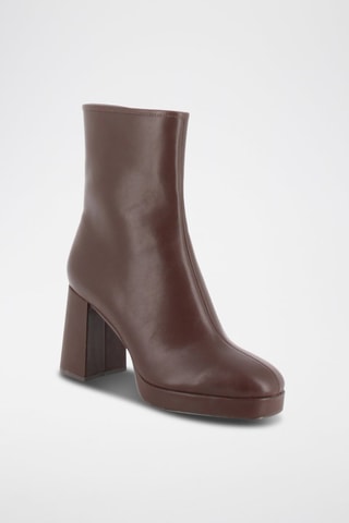 Bottines en cuir Sonata - Marron