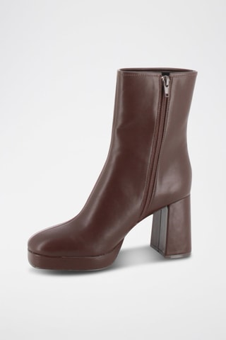 Bottines en cuir Sonata - Marron