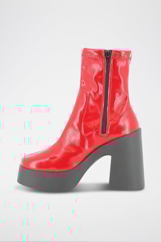 Bottines vernies Adiaratou - Rouge