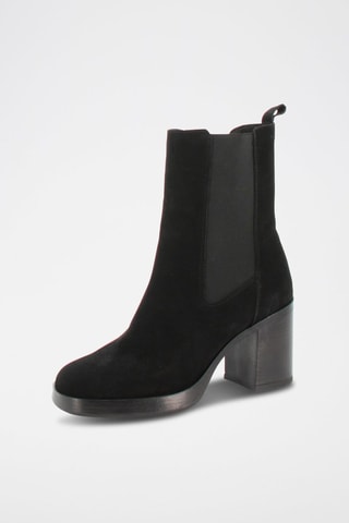 Bottines Chelsea en nubuck Caliope - Noir
