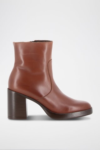 Bottines en cuir Laurel - Marron