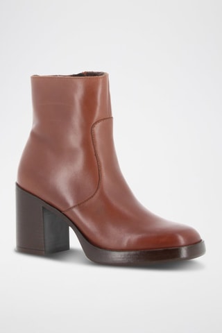 Bottines en cuir Laurel - Marron