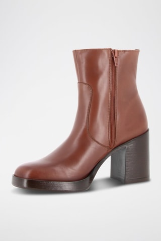 Bottines en cuir Laurel - Marron