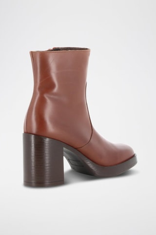 Bottines en cuir Laurel - Marron
