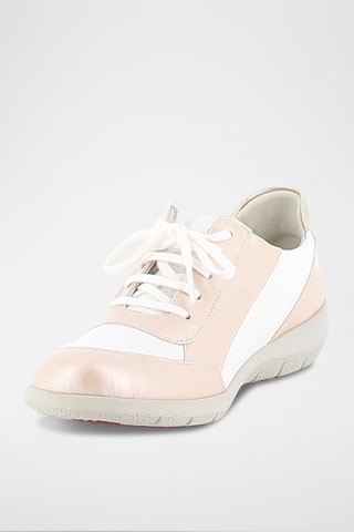 Sapatilhas em couro Hermione Branco