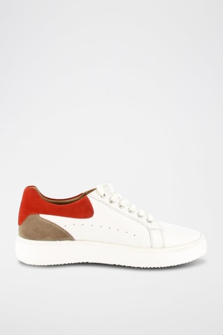 Sapatilhas em couro Frele - Branco