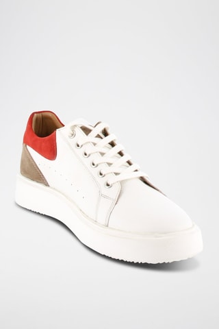 Sapatilhas em couro Frele - Branco