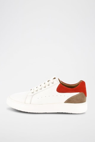 Sapatilhas em couro Frele - Branco