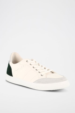 Sapatilhas em couro Renato - Cru