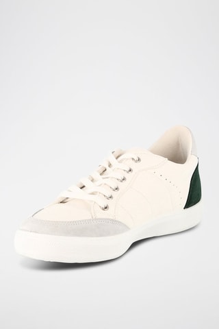 Sapatilhas em couro Renato - Cru