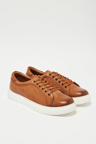 Sapatilhas em couro Redmond - Branco