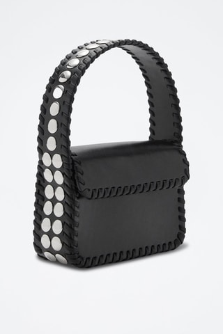 Sac à main clouté - Noir