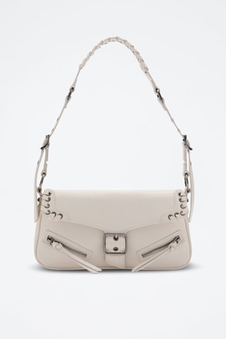 Sac porté épaule boucle - Blanc