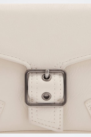 Sac porté épaule boucle - Blanc