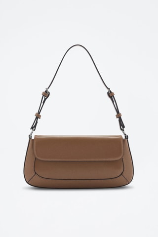 Sac porté épaule rabat - Marron
