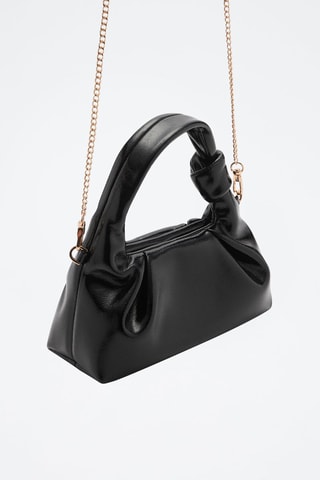 Mini sac chaîne - Noir