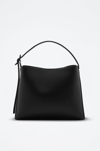 Mini sac cabas boucle - Noir