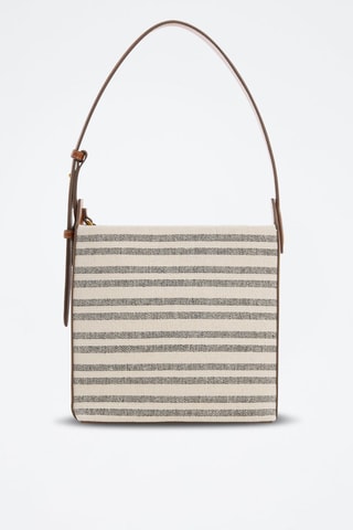 Sac cabas imprimé - Beige