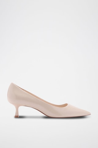 Chaussures à talon kitten heel - Nude