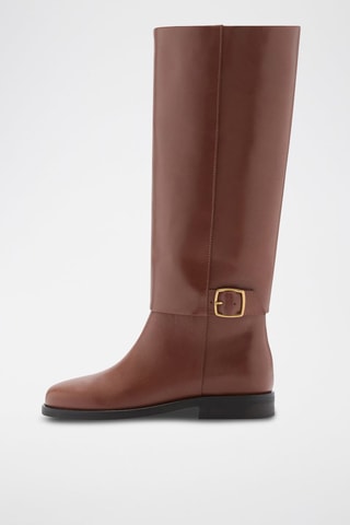Bottes en cuir - Marron