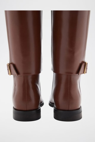 Bottes en cuir - Marron