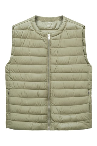 Gilet matelassé - Vert clair