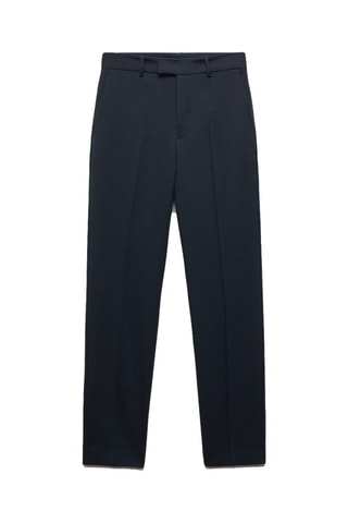 Pantalon droit costume - Bleu marine