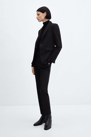 Pantalon droit costume - Noir