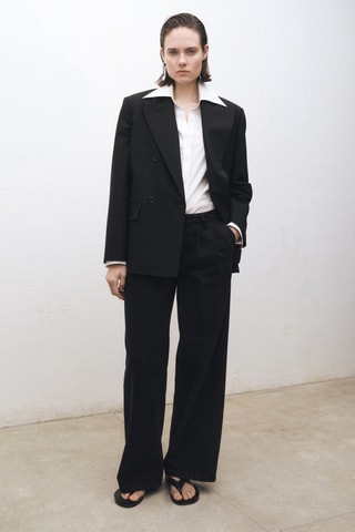 Jean Wideleg pinces - Noir