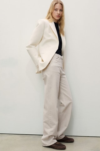 Jean Miami droit taille normale - Gris clair