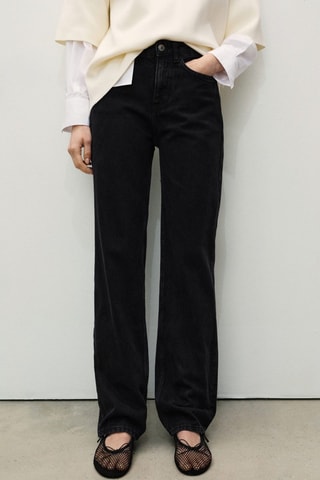 Jean Matilda droit taille normale - Noir