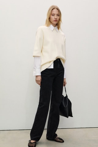 Jean Matilda droit taille normale - Noir