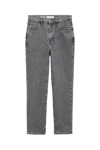 Jean Claudia slim crop - Gris