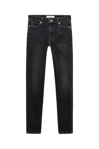 Jean skinny taille normale - Gris