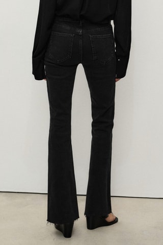 Jean Fiona flare taille normale - Noir