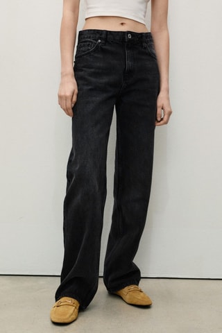 Jean Miami droit taille normale - Noir