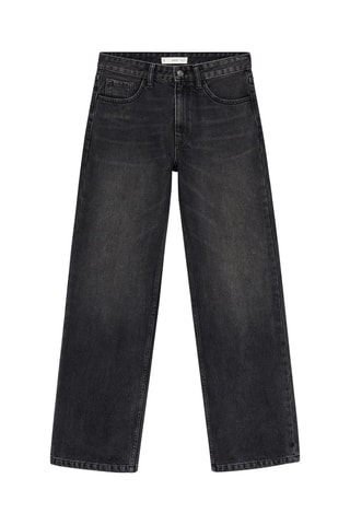 Jean droit taille normale - Noir