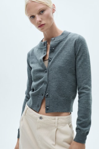 Jean Wideleg pinces - Écru