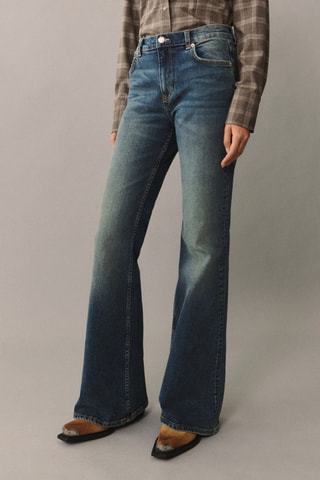 Jean flare - Bleu foncé