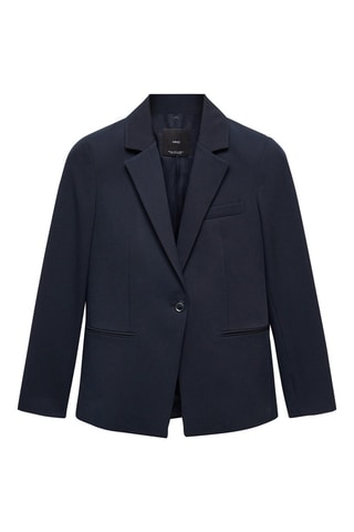 Veste costume cintrée - Bleu marine foncé