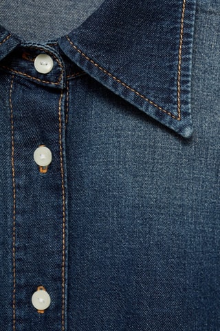 Chemise jean oversize - Bleu marine