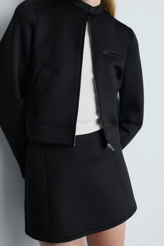 Minijupe taille normale - Noir