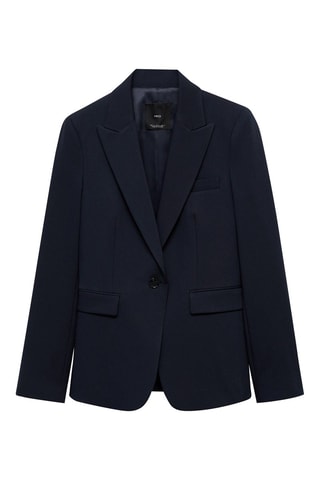 Blazer costume cintré - Bleu marine foncé
